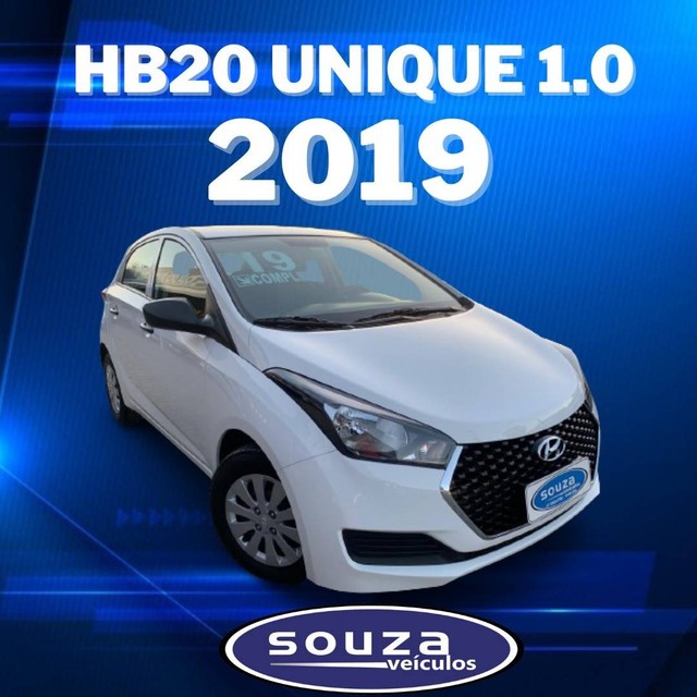 HB20 2019/2019 1.0 UNIQUE 12V FLEX 4P MANUAL