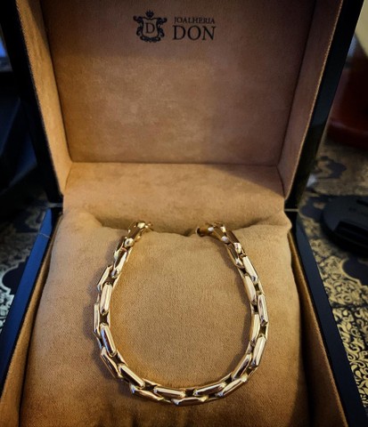 Pulseira em ouro 18k 15 gramas - Foto 5
