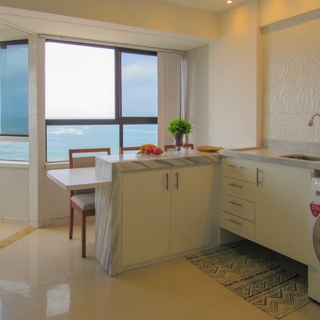 Apartamento com vista mar - pituba - aluguel temporada