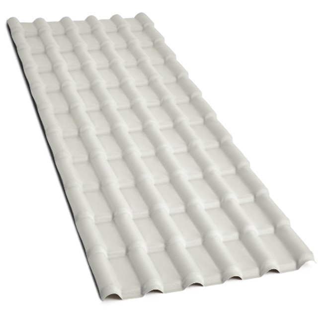 Telha Pvc Plan Concreto