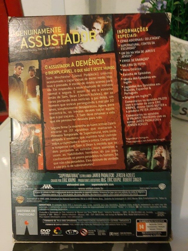 DVD BOX  1.° Temporada Sobrenatural  - Foto 2