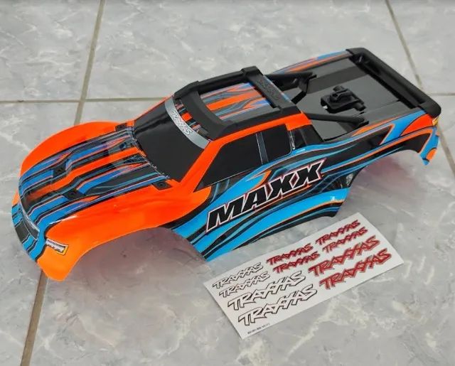 Bolha Original Traxxas Para Automodelo Rc Maxx V1 1/10 - Zerada!