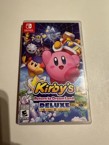 Jogo Kirby Return To Dream Land Deluxe Switch Midia Fisica