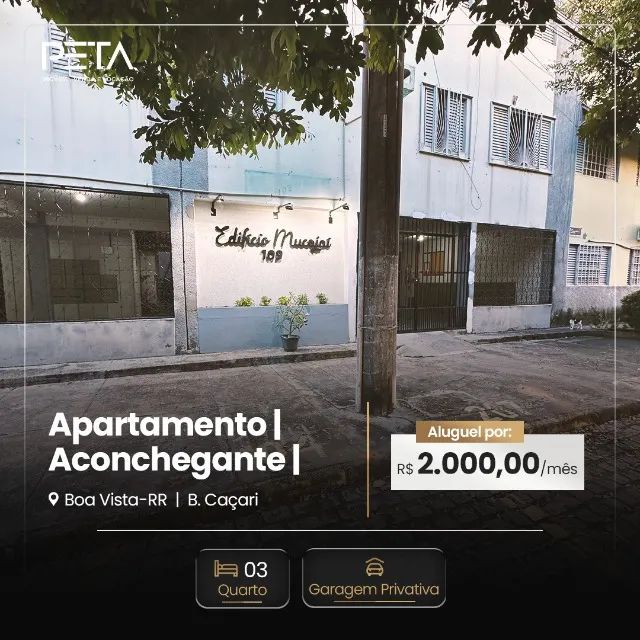 Aluga-se apartamento localizado no bairro Caçari 