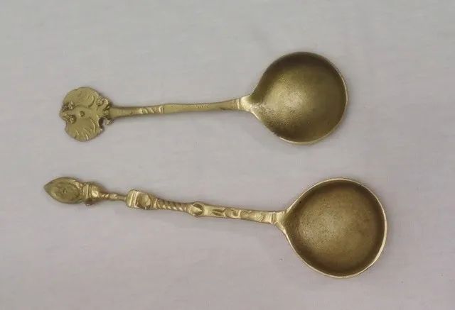 2 colheres de bronze - Foto 2