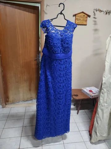 Vestido Festa Azul