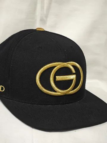 Boné preto com letras douradas Gold - Foto 2