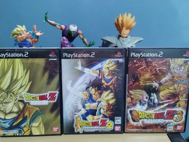 Kit Jogos De Animes Ps2