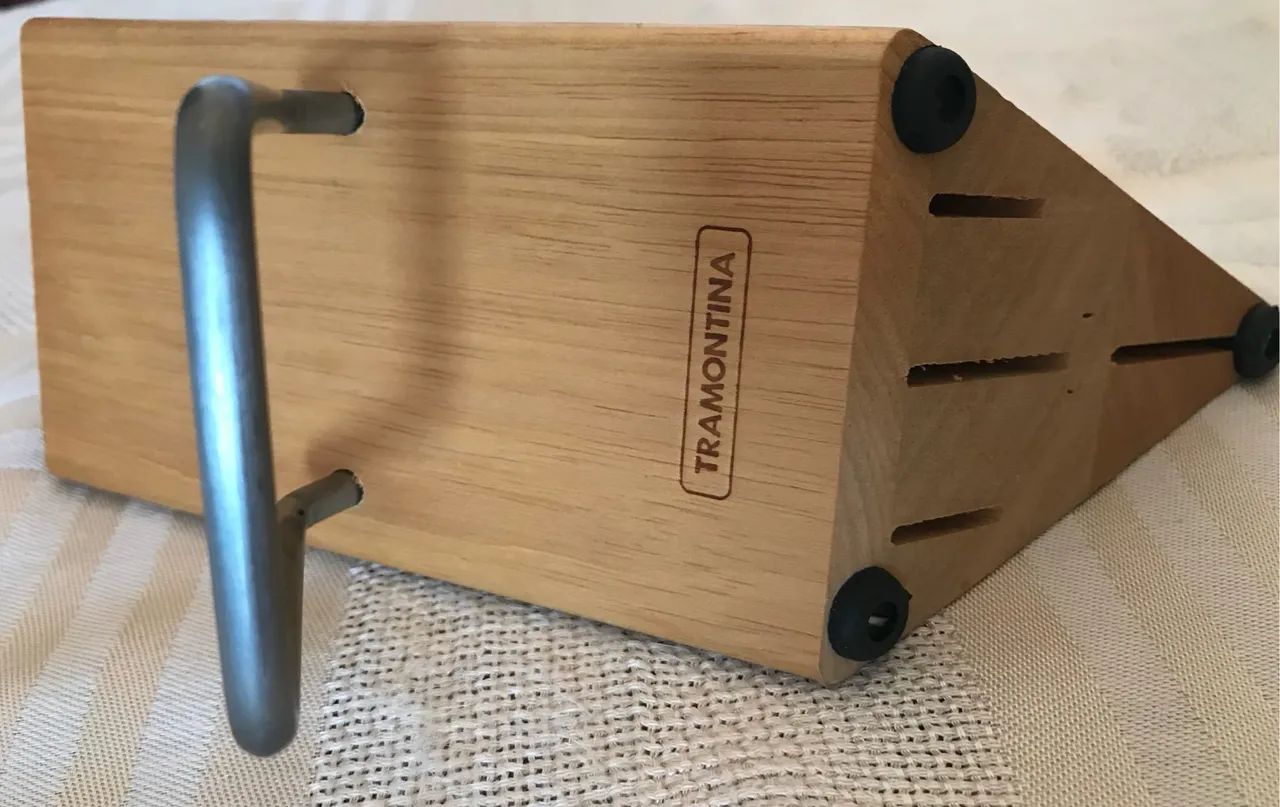 Suporte para Facas Tramontina em Madeira - Foto 3