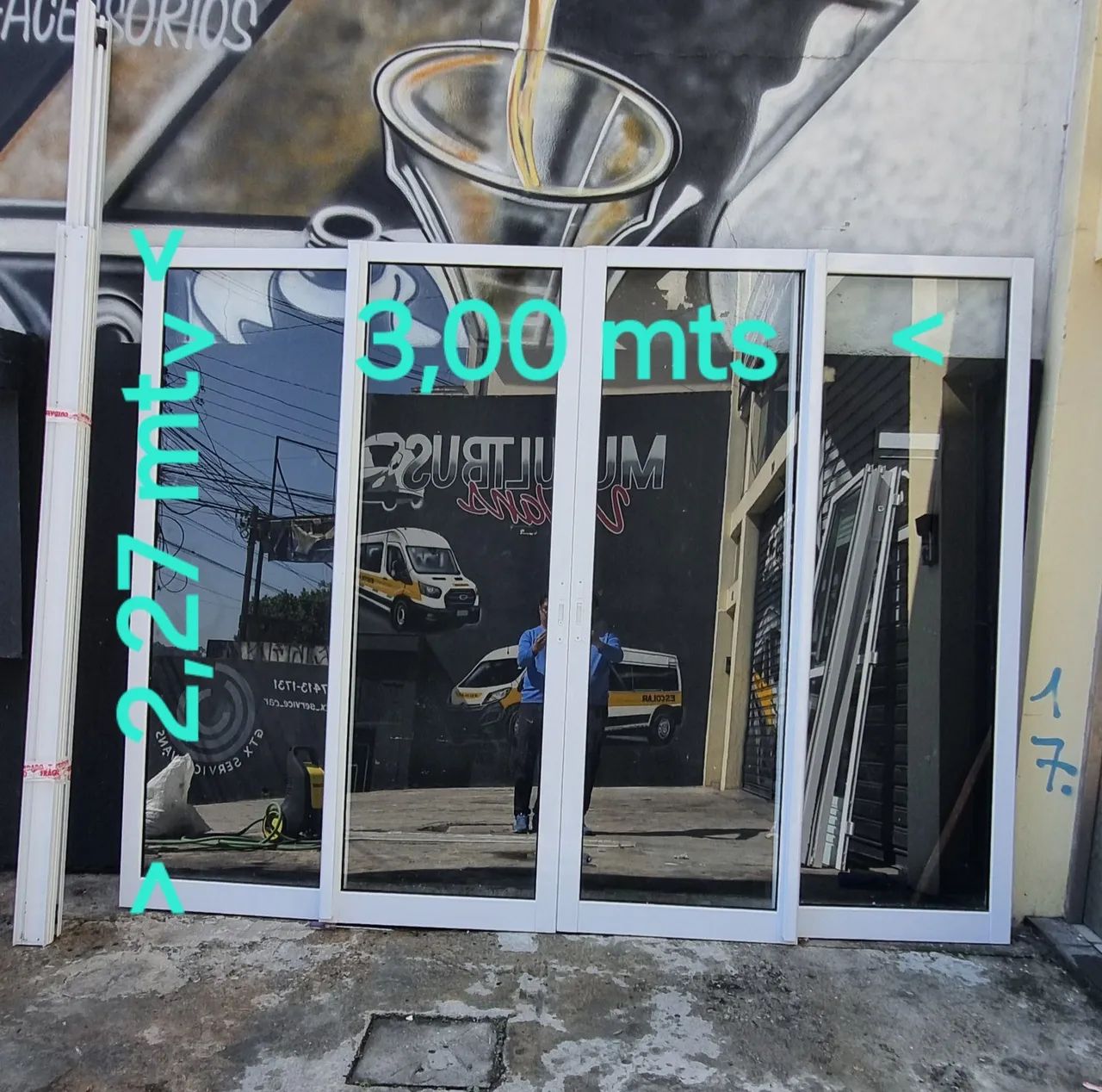 Porta balcão linha Gold Premium panoramica  - Foto 2