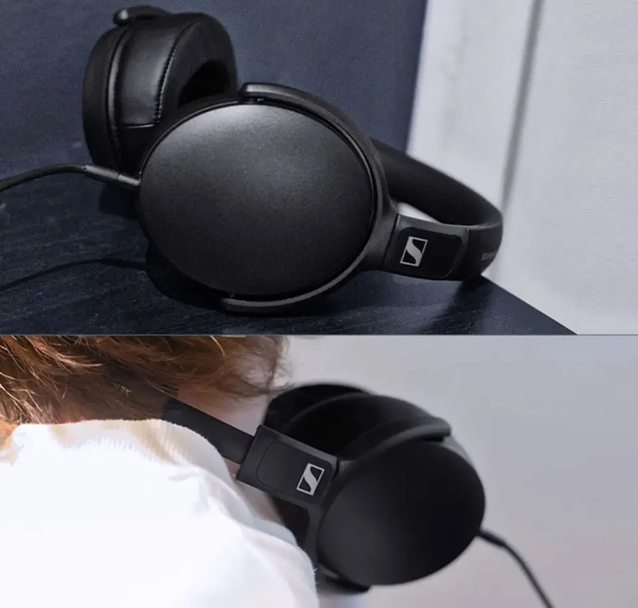 Fone de ouvido on-ear Sennheiser Studio DJ HD 400S Profissional