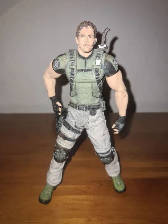 Chris Redfield - Resident Evil 5 - Neca - Foto 6