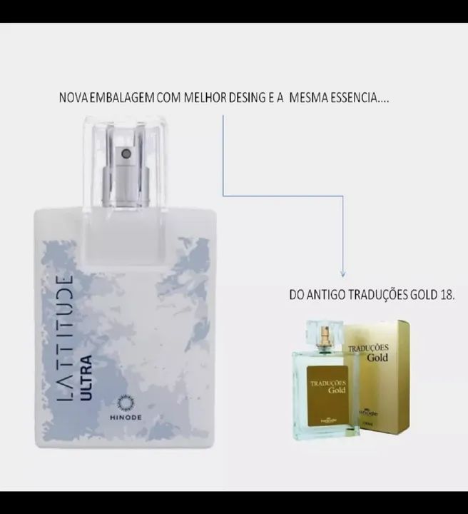 Perfume Hinode Latitude Ultra - Novo