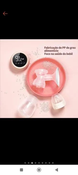 Bomba tira leite elétrica  - Foto 2