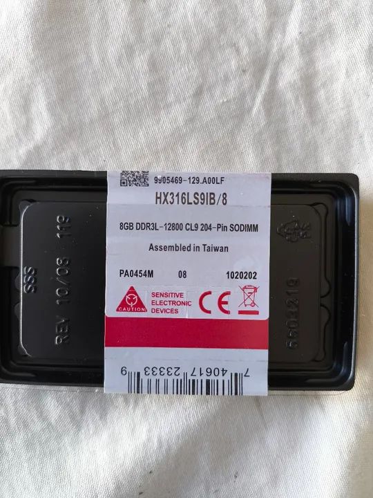 Memória Kingston HIPERX IMPACT 8g 1600 - Foto 2