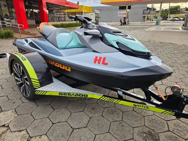 Jet ski Sea-Doo GTI 170  ANO 2023  30 Horas  com carreta Premium - Foto 2