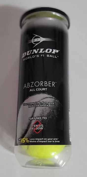 Dunlop Abzorber ou Wilson - Bola de Tênis (Nova - 3 Bolas)