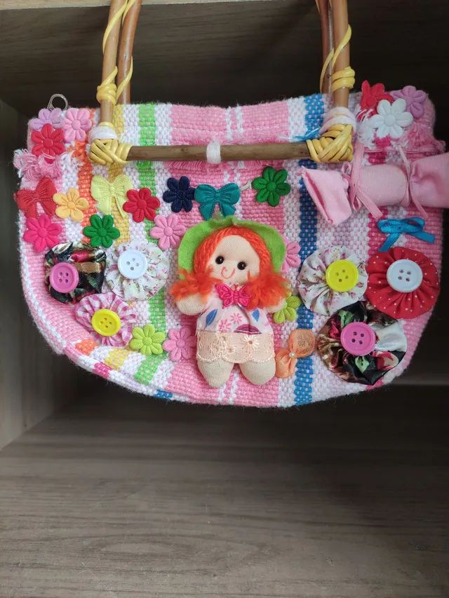 Bolsa de fuxico  - Foto 3