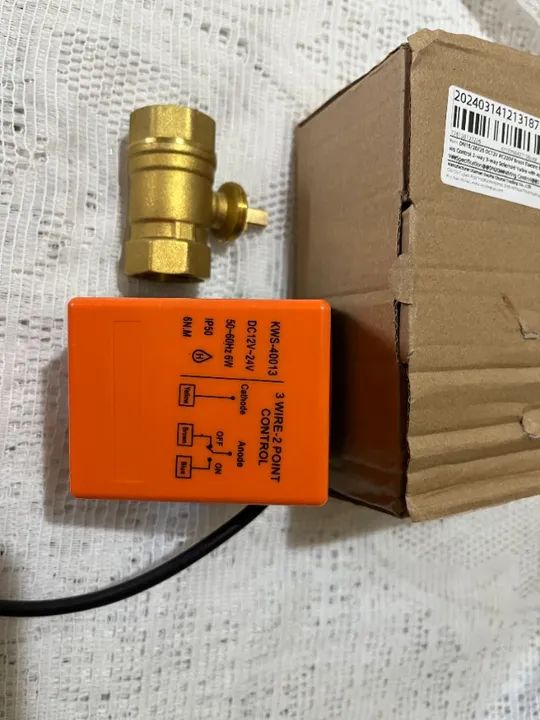 Valvula Registro Elétrico Alta Vazão Motorizada 3/4 - Foto 4