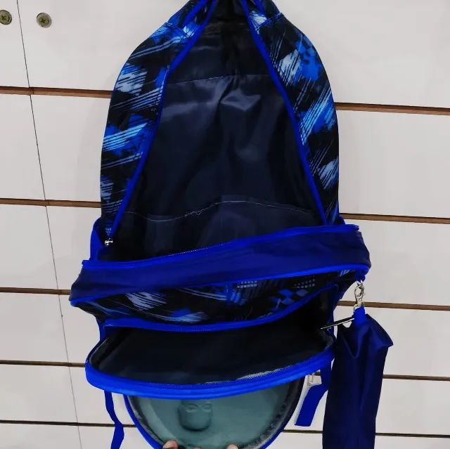 Mochila Costa Com Estojo 3d Dy Pers 42x32cm Da22294 Promoç - Capitão America - Foto 5