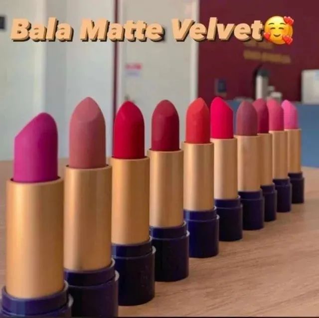 ? Realce Seus Lábios com o Batom Bala Matte Velvet! ?