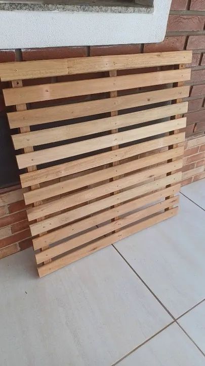 estrado de madeira para jardin vertical - Foto 3