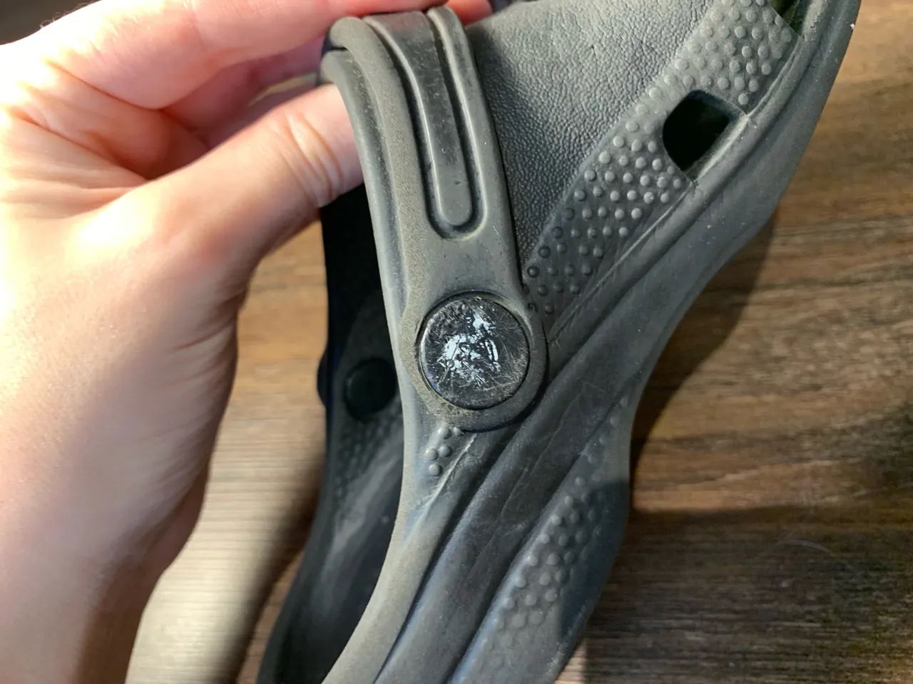 Crocs Infantil Preto Unissex Tamanho 12 - Foto 4