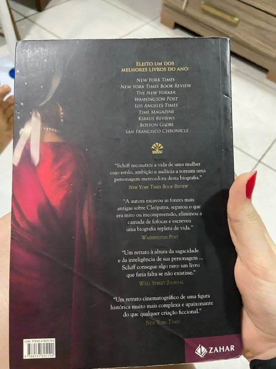 Livro Cleopatra: Uma Vida para Ser Lida - Zahar - Foto 3