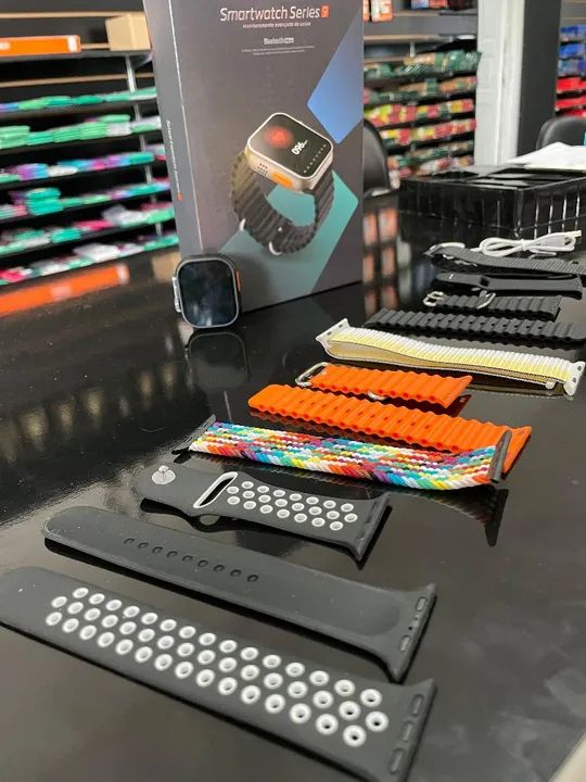 Smartwatch Série S9 Bluetooth - Novo - Foto 2