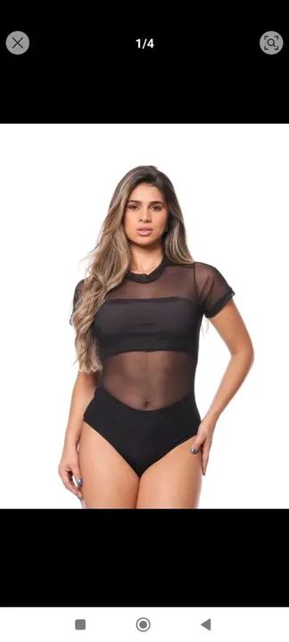 Body Vermelho de Alça Única - Foto 2