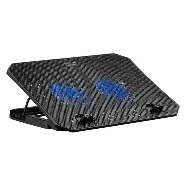 Base Para Notebook Multilaser AC392 15.6" com 2 Cooler Led Azul - WZetta