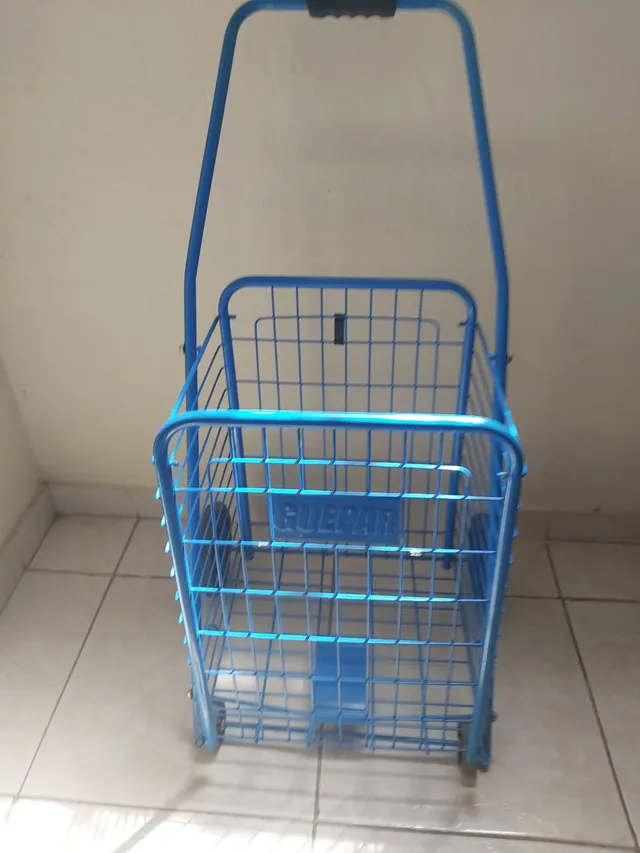 CARRINHO DE FEIRA AZUL GUEPAR. 