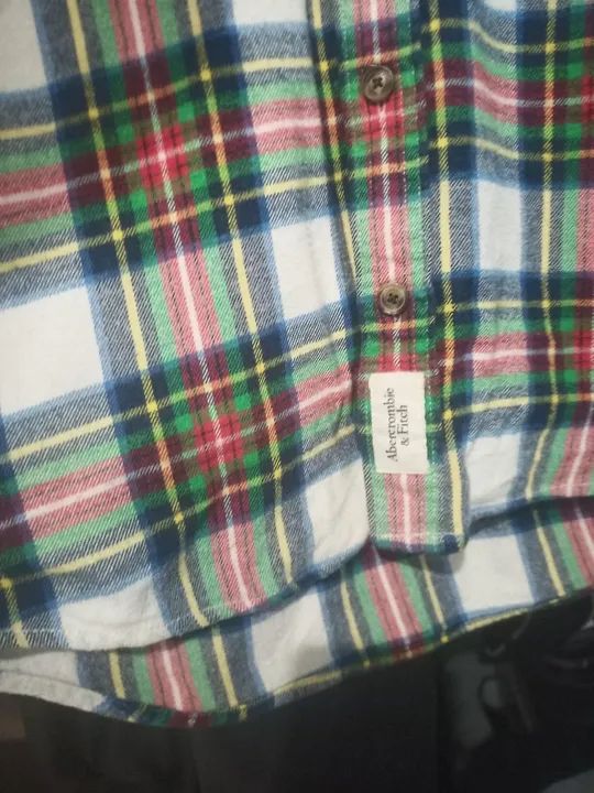 Camisão Abercrombie xadrez  - Foto 3