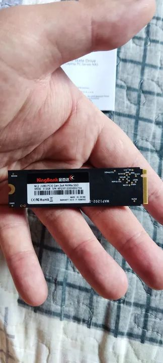 SSD NVME KingBank 512GB - Foto 5
