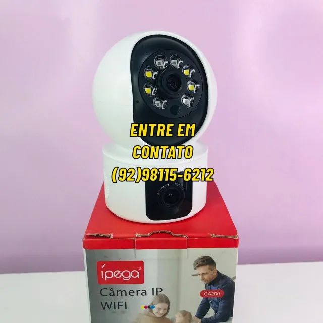 Camera Wifi Ip Baba Eletronica-Entregas 9h as 22h - Foto 2