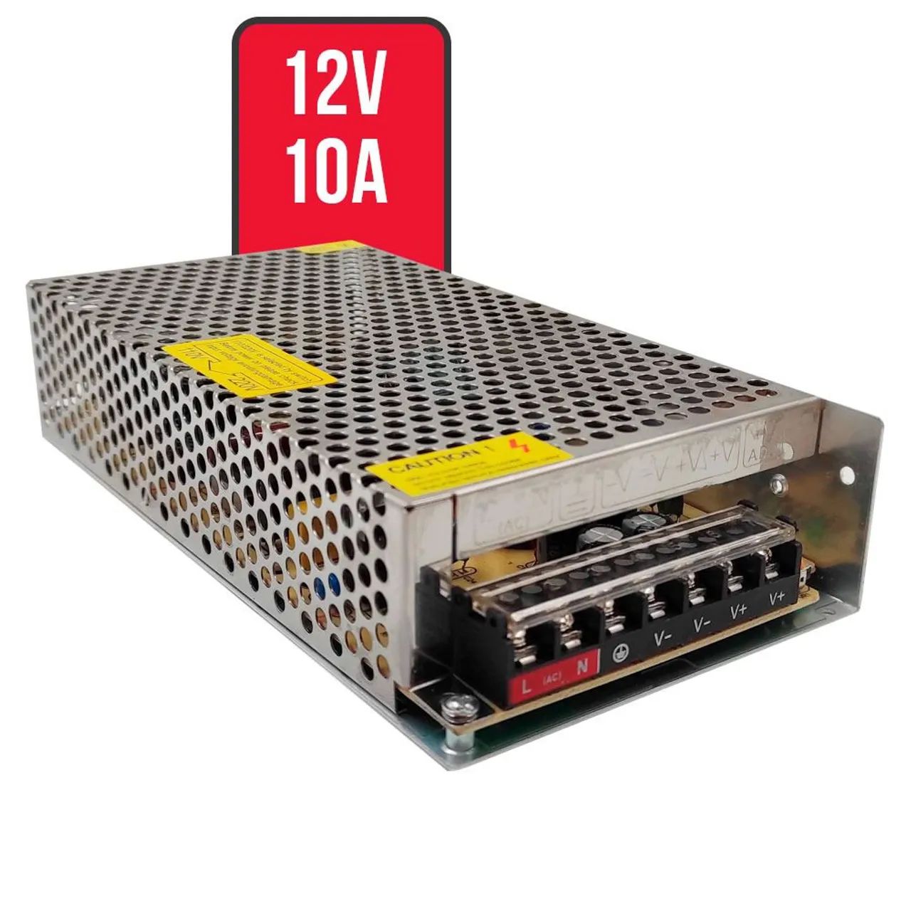 Fonte Chaveada 12V 10A Bivolt 