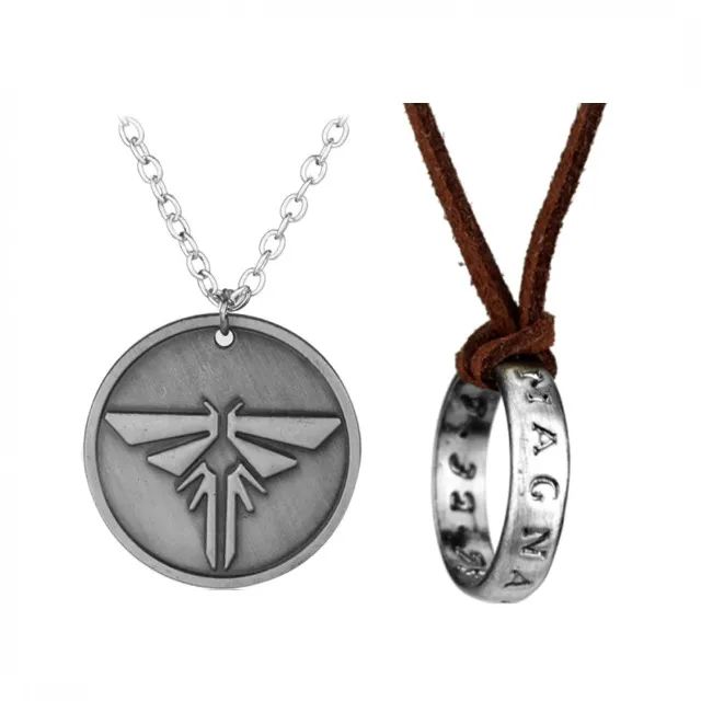 Kit Colar Uncharted + The Last Of Us - Nathan Drake Ellie Joel Drake's Fortune Vagalume