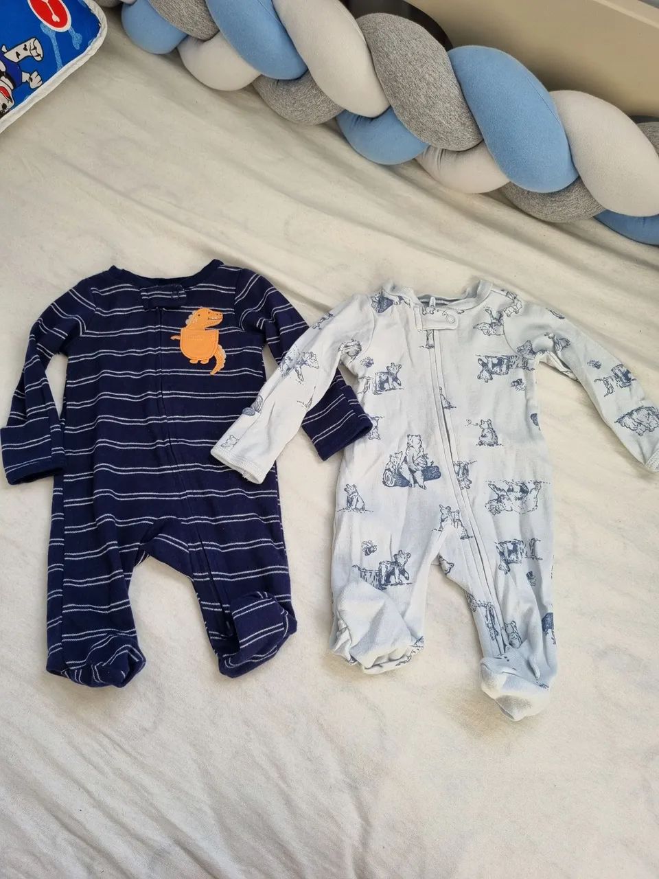 Lote de roupinhas para enxoval de bebê MENINO  - Foto 4
