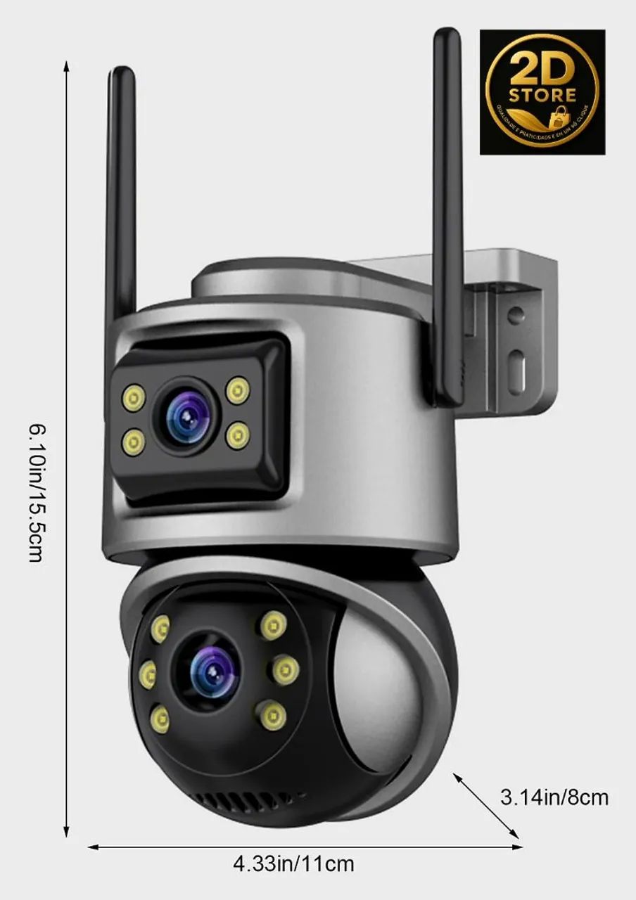 Câmera de Segurança Externa com Controle Remoto - Foto 3