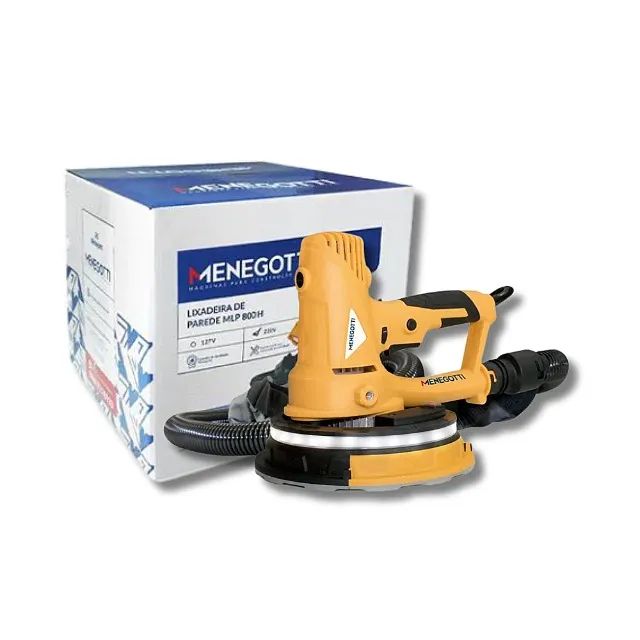 Lixadeira de Parede 710w Com Led Mlp710 Menegotti - Foto 2