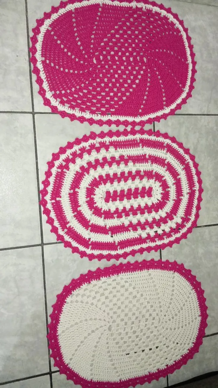 Tapetes de Crochê Artesanais - Lindos e Elegantes!