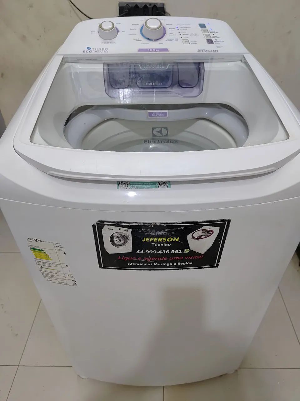 Electrolux 10.5 kg Washing Machine64312004131330120