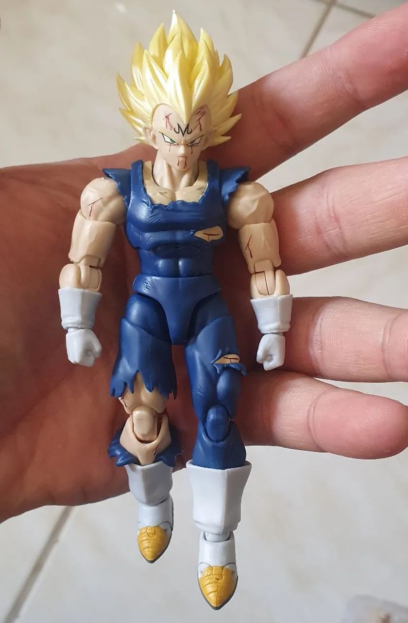 Majin Vegeta Super Saiyajin black hole tk versão B - Foto 5