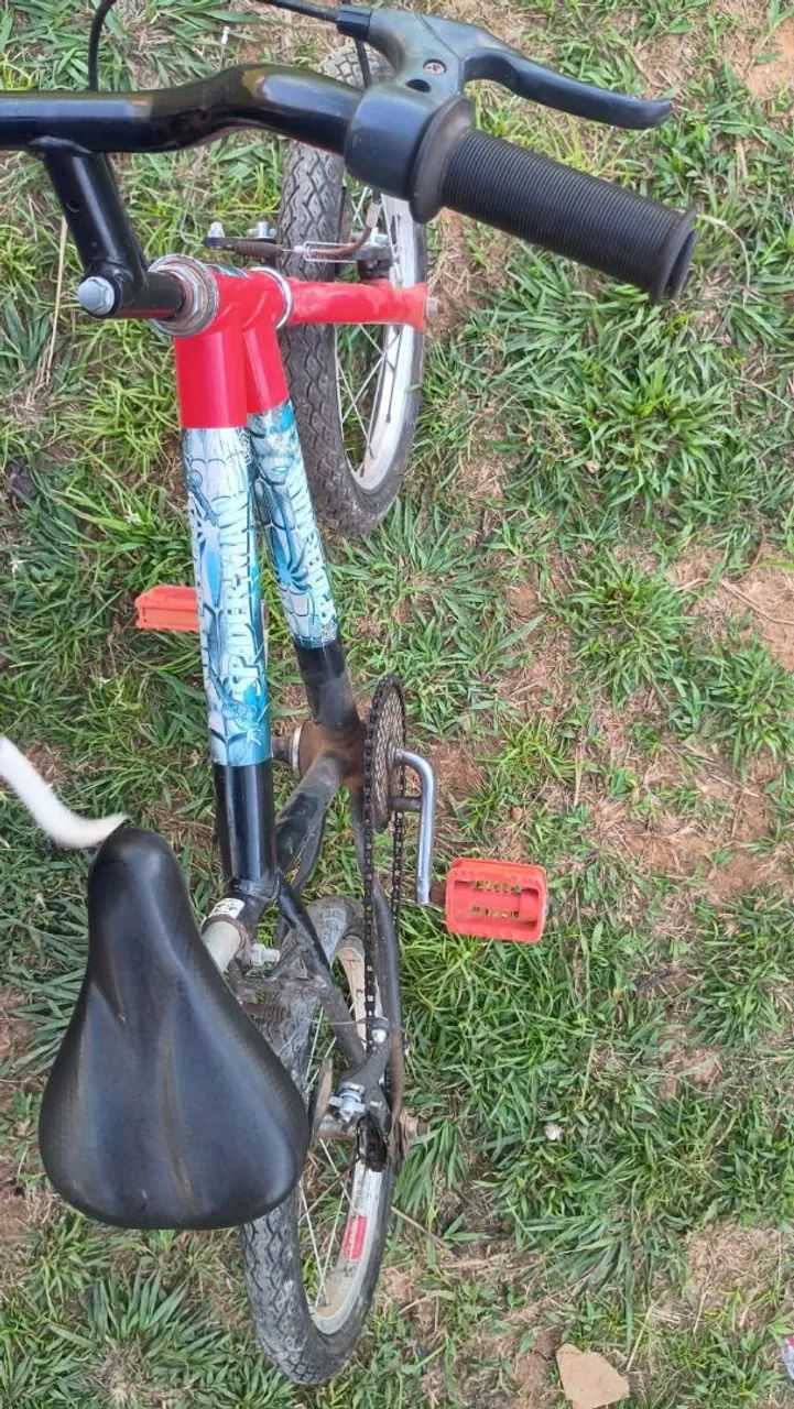 Bicicleta Infantil Spider-Man Aro 14 - Foto 5