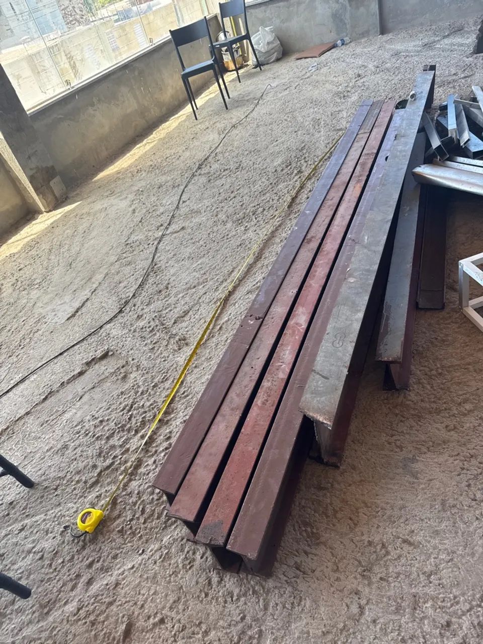 Vigas de aço para construção 