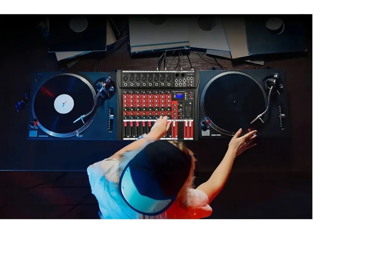 Console de Mixagem Profissional VEDO VDA208L - Foto 2