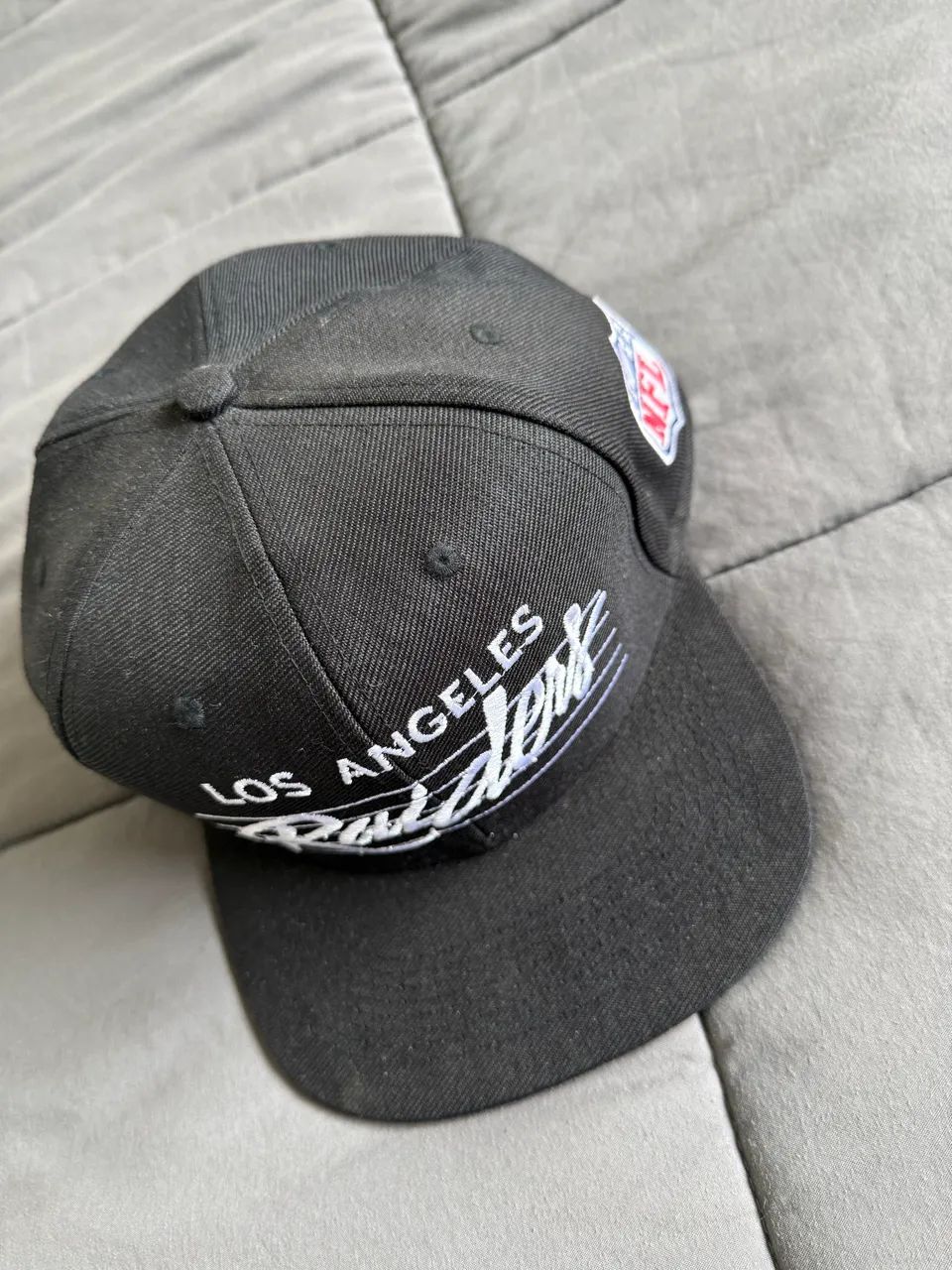 Boné aba reta raiders preto 
