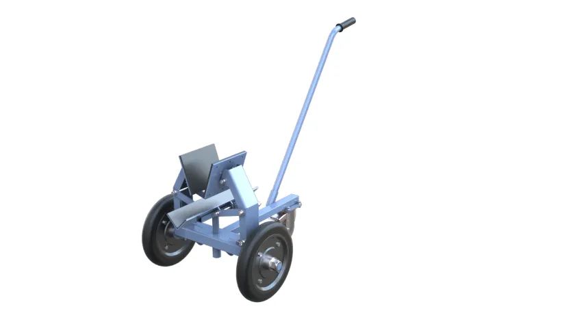 Carrinho Transportar Chapas Mármore Granito Pedras - Foto 2