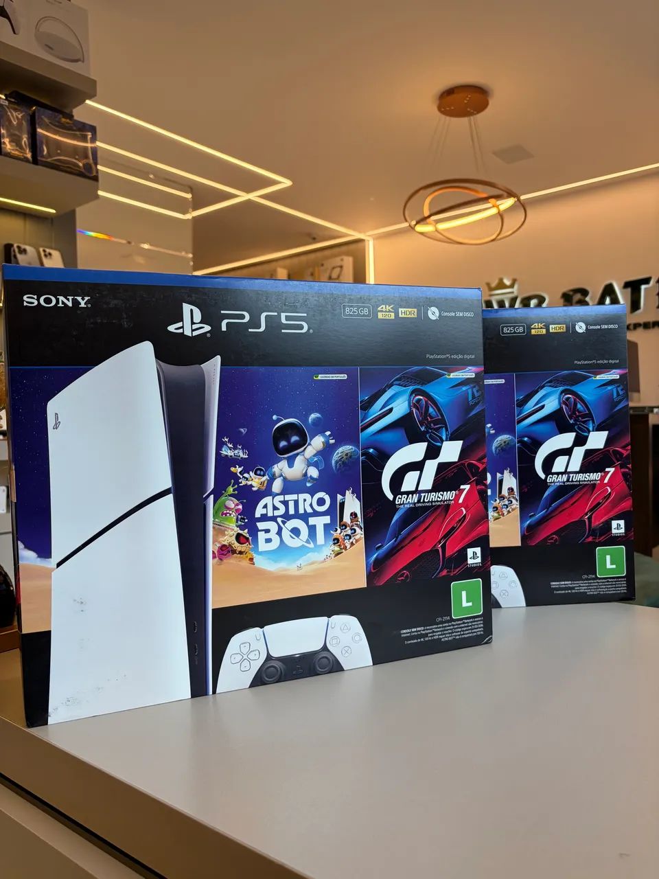 PS 5 Digital com 2 Jogos e 1 Controle  - Foto 3