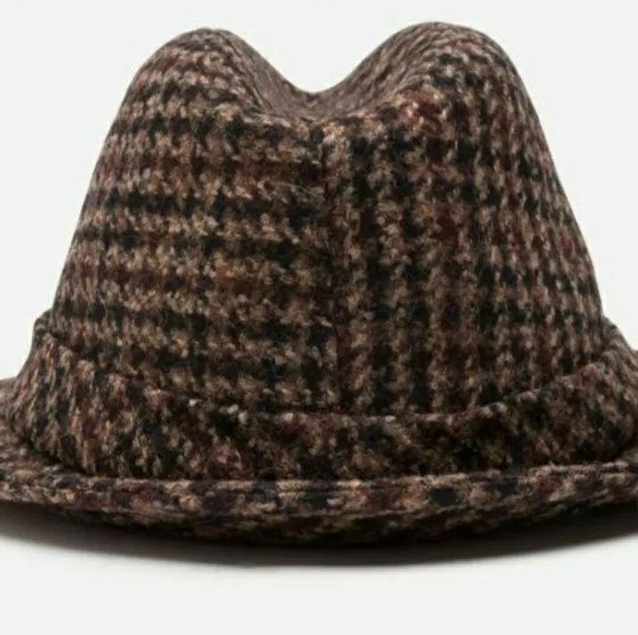 CHAPÉU FEDORA XADREZ, NOVO, MARCA DOLCE & GABBANA. - Foto 3